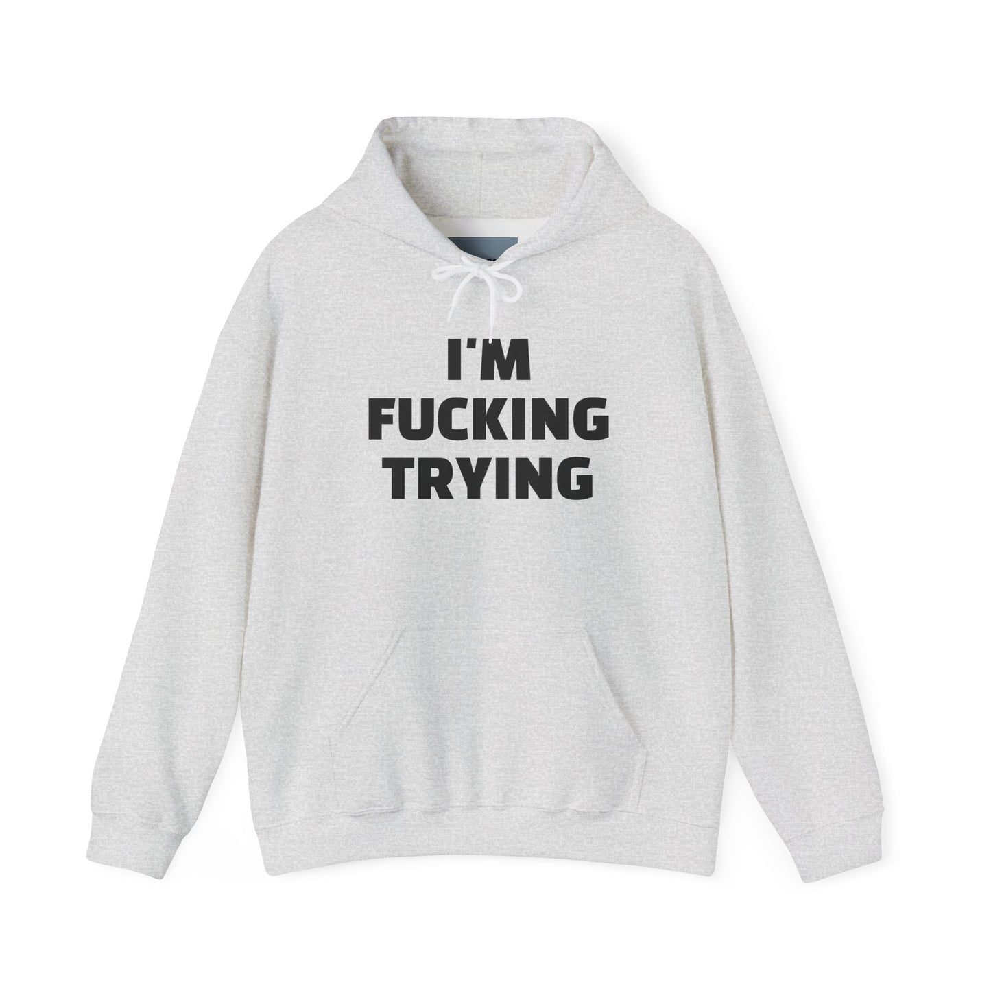 I'M FUCKING TRYING Hoodie